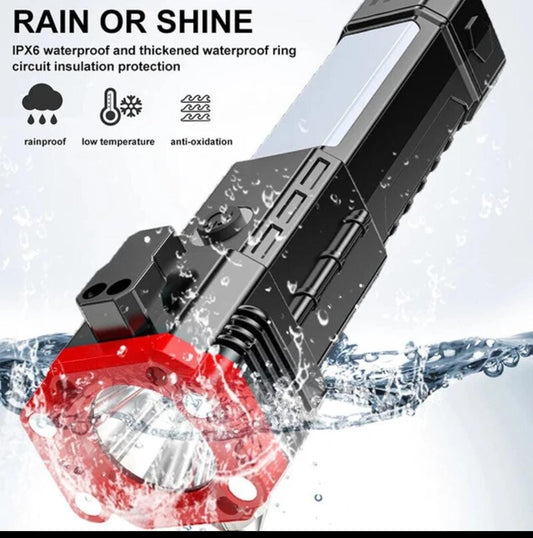 High Power LED Torch Light Rechargeable