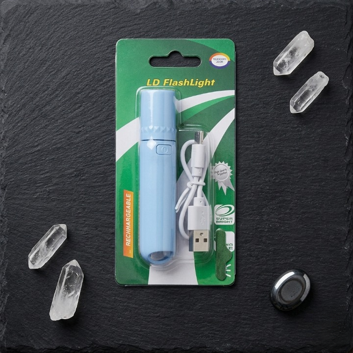 Mini USB-C Rechargeable LED Flashlight