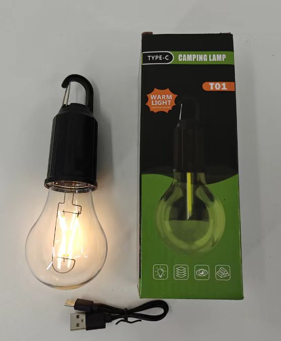 Type-C Rechargeable LED Camping Bulb