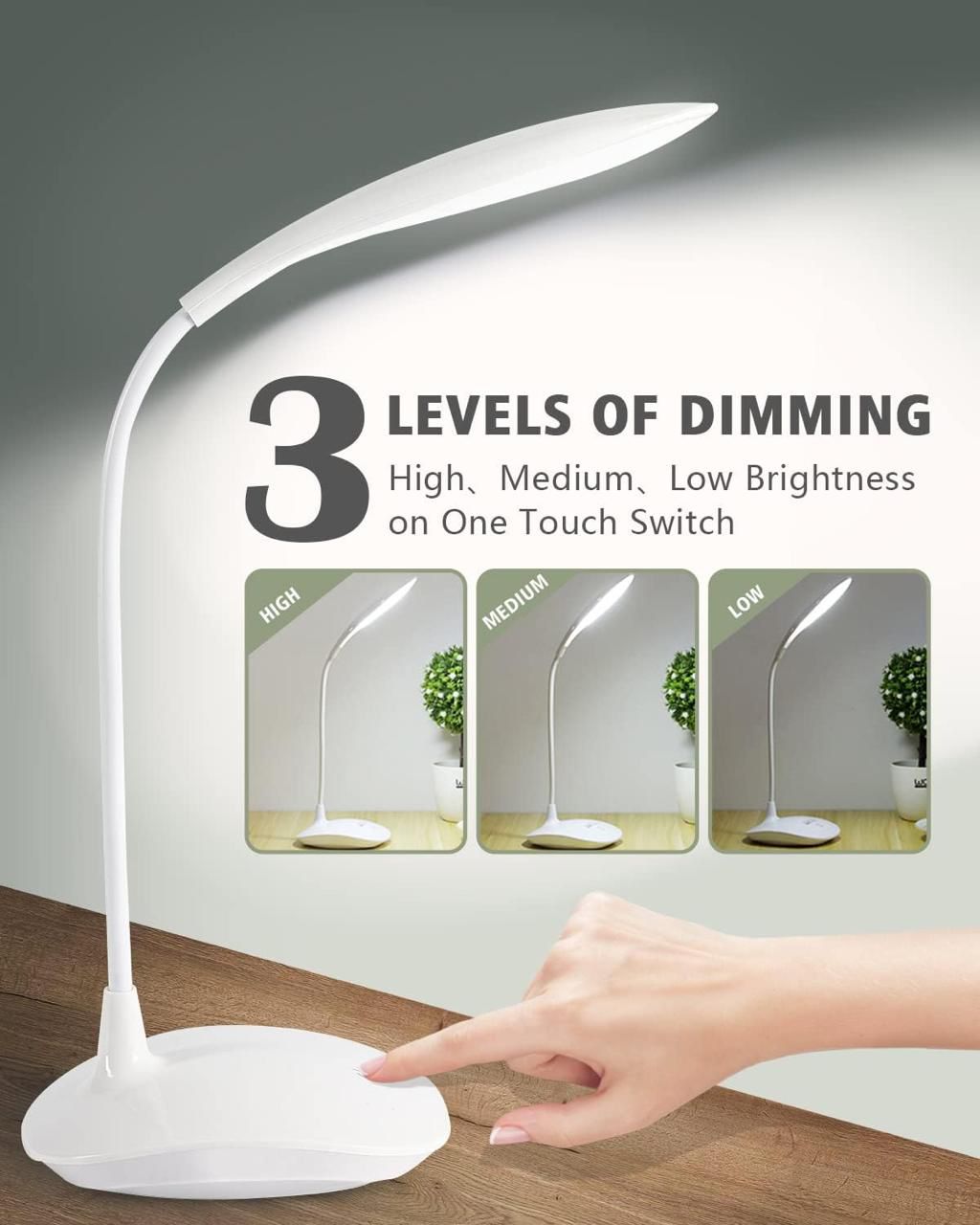 Dimming LED Desk Lamp