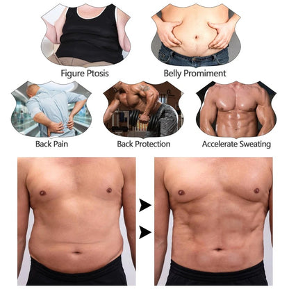 Men Waist Trainer Slimming Belt