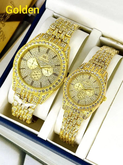 Luxury Diamond-Accented Couple