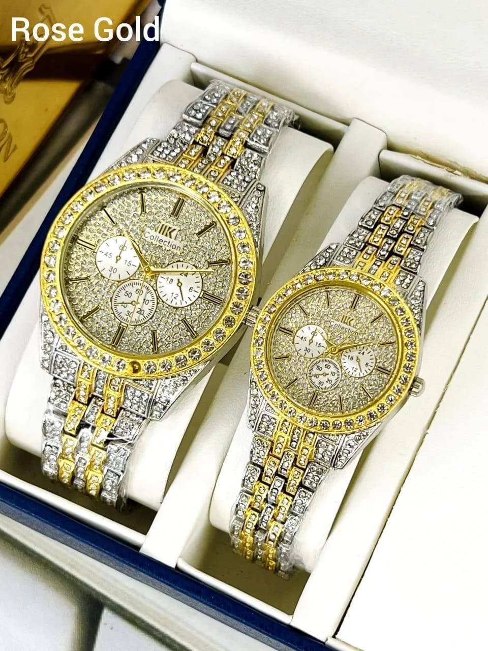 Luxury Diamond-Accented Couple