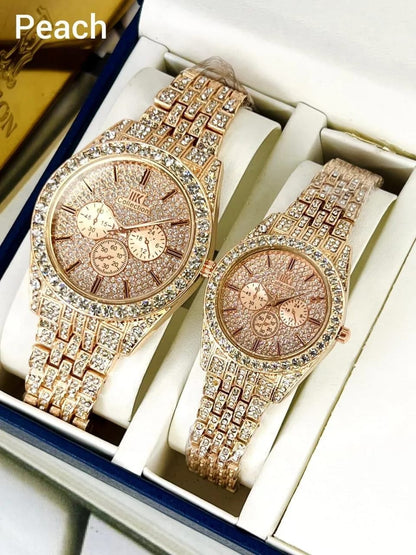 Luxury Diamond-Accented Couple