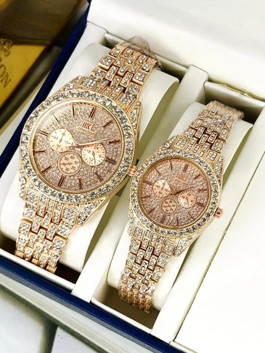 Luxury Diamond-Accented Couple