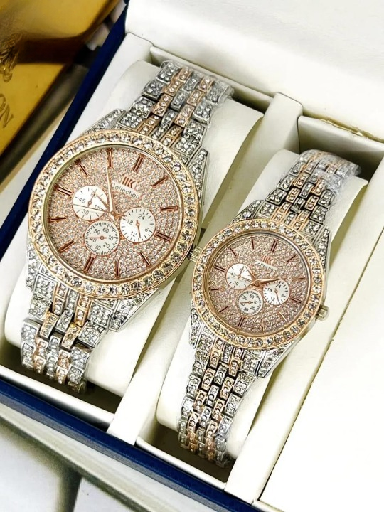 Luxury Diamond-Accented Couple