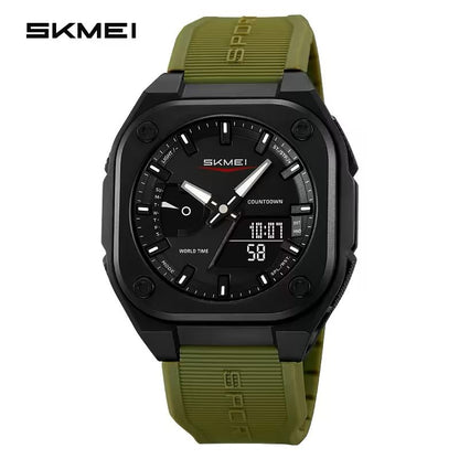 SKMEI Original Men's World Timer Watch