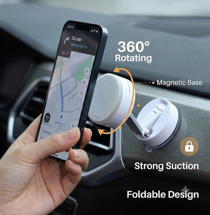 Rotating Magnetic Car Phone Holder